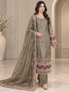 Light Mehendi Color Dress